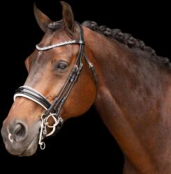 Imperial Riding Lovagló zablák Imperial Riding Olympia COB fehér|fekete