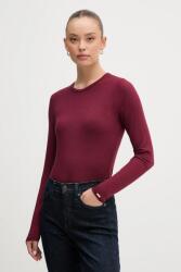 Benetton body kasmírkeverékből bordó, 3LRU3B004 - burgundia M