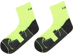 Karrimor Мъжки чорапи Karrimor Dri Skin 2 Pack Running Socks Mens - Fluo Yellow
