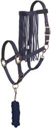 Imperial Riding Nylon kötőfék, vontató kötél és légy elleni maszk ló számára Imperial Riding 160 CM kék