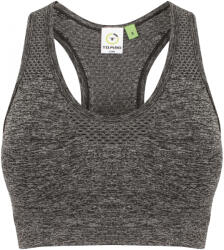 TOMBO Varrat nélküli női melltartó XS szürke