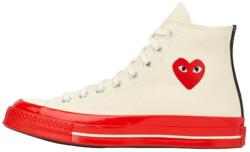 Converse Chuck 70 High Top White Red bézs - decathlon - 60 456 Ft