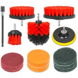 MAAN Tisztító kefék fúrógéphez, 14 darabos készlet