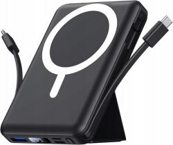  Mágneses Powerbank Magsafe 10000mAh Beépített Kábelek 22, 5W Usb A Usb C (KTD20)