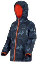 Regatta Printed Lever II Gyerek esőkabát kék