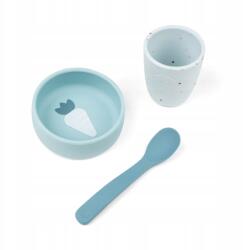 Done By Deer Szilikon Ebédlő Szett Kék (1539812)