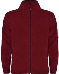 Roly Férfi Luciane teljes cipzáras gyapjú kabát S vörös