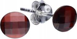 Lovrin Ezüst kerek fülbevaló 925 piros kerek 1, 16g bedugós női (Lovrin 47231)