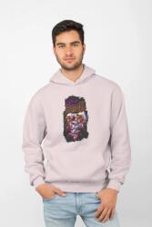  D&b Unisex Hoodie EB00034 Rock Halványrózsaszín-Méret L