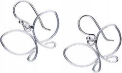Lovrin 925-ös ezüst női fülbevaló, lógó pillangókkal, 1, 60g, nyitott akasztóval (Lovrin 47204)