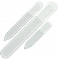  Mont Bleu 3 darabos átlátszó üveg körömreszelő készlet