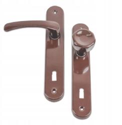 Maan Fekete, hosszú pajzsos, 72-es cilinderes, festett gombkilincs (8104)