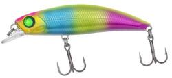 MARSHAL Predator-z curve minnow wobbler, 6 cm, 7, 1 g, kék, zöld, rózsaszín, süllyedő (CZ8325) - nextfish
