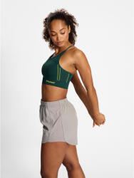 HUMMEL Varrásmentes női melltartó Hummel MT Zome XS sárga|zöld