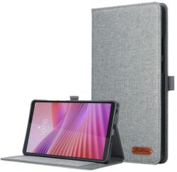  FABRIC Cu balamale husă pentru Lenovo Tab One / Lenovo Tab K9 gri