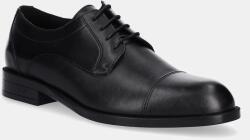 BOSS bőr félcipő Tayil fekete, férfi, 50536144 - fekete Férfi 44