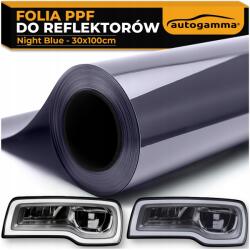 Auto Gamma Lámpa sötétítő fólia Night Blue Enyhén sötétítő Ppf 30x100cm