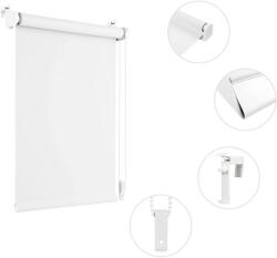 Euro-Home Eurohome Fényzáró Roló 45 x 130 cm Fehér Klemmfix Fúrás Nélkül (B09P88QMJJ)