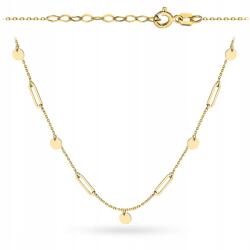 Lovrin Arany nyaklánc 585 14k karika láncszemek 1.75g állítható hosszúság 42+3cm divatos (58718280)