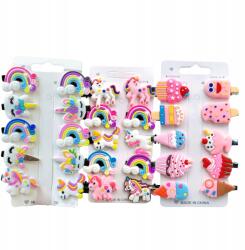  30 darabos hajcsat szett lányoknak, hajcsatok, díszek, hajtűk (Zestaw spinek dla dziewczynki 30 sztuk)