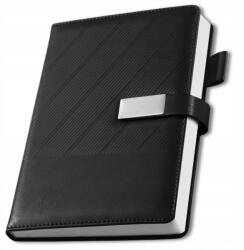 Notesz Tervező Jegyzettömb A5 Füzet Napló Ajándékba Bőr Fekete (Notes planer organizer segregator A5 czarny)