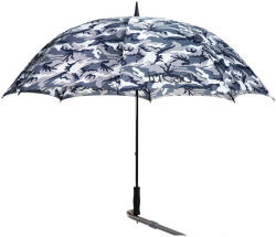 JUCAD teleszkópos esernyő rúddal barna|szürke|zöld