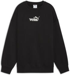 PUMA Női Futás Karcsúsító Hatású Ujj Oversize Kereknyakú Essentials Nature 2.0 PUMA L fekete