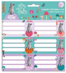 Ars Una Füzetcímke ARS UNA 18 darabos Cute Animals-Kitten (53833686) - tonerpiac