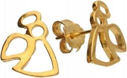 Lovrin Ezüstözött, 925-ös ezüst angyalka fülbevaló, 1, 60g egyedi design, ajándéknak is kiváló (Lovrin 47887)