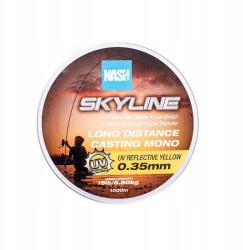 Nash Zsinór Nash Skyline Mono Uv Yellow 15lb 0.35mm 1000m T6042-TP (T6042)