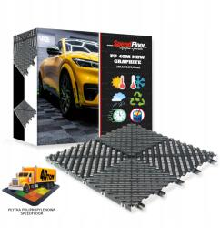Moduláris padló puzzle Garázs csempe Műhely padló Graphite (PP40 M)