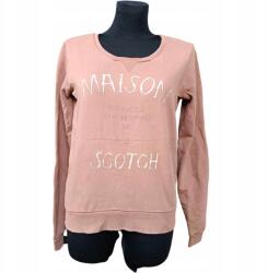 Maison Scotch Női Hosszú Ujjú Póló Kényelmes Barna M-es Méret (UB000808)