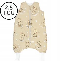 Ankras Hálózsák lábszárvédővel 74-86 S Egész éves Mintás! (ŚZN całoroczny R. S 68-86 ŻYRAFKI BEŻ)