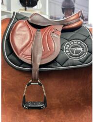 FREEJUMP Bőr lovagló hevederek Freejump 40 mm S barna