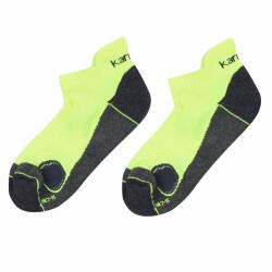 Karrimor Мъжки чорапи Karrimor 2 Pack Running Socks Mens - Fluo Yellow