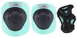 Nils Extreme Görgőskorcsolya, gördeszka és robogó védőkészlet Nils Extreme H210 L fekete|zöld