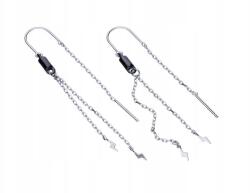 Lovrin Ezüst 925 fülbevaló lánc villámokkal 1, 74g divatos minta ajándékba (Lovrin 46127)