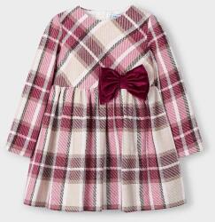 Mayoral gyerek ruha piros, mini, harang alakú, 4924 - piros 134