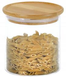 Kesper Tárolóedény, Ø 10 cm, 500 ml, üveg/bambusz Kesper 38008 (38008)