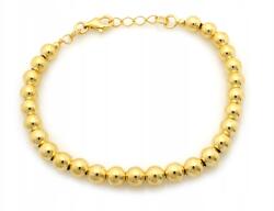 Lovrin Aranyozott Ezüst Karkötő 6mm-es Gyöngyökkel 925 4.92g 21-es Méret Ajándékba (44241388)