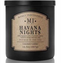 Colonial Candle Havana Nights szójaviasz illatgyertya férfiaknak, 467 g (665098544340)