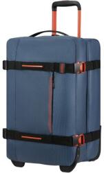 Samsonite URBAN TRACK Duffle/wh S Coated kék kabin méretű kétkerekű bőrönd (150027-6032)