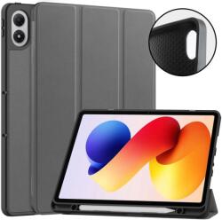  LEATHER cu balamale husă pentru Xiaomi Redmi Pad 2 Pro gri