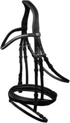 WALDHAUSEN Anatómiás lovagló zablát Waldhausen X-Line Clincher COB fekete