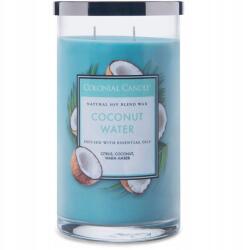 Colonial Candle Szójaviasz illatgyertya üvegben, kókusz citrus illattal Coconut Water Colonial Candle (665098523208)
