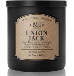 Colonial Candle szójaviasz illatgyertya üvegben Union Jack 467 g Mahagóni (665098544357)