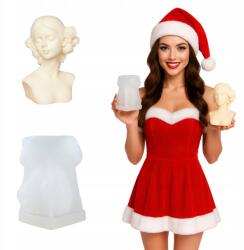 Allbag Szilikon Forma Mell Alakú Öntőforma Gyertyákhoz Viaszból Gipszből