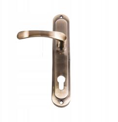 Maan Sydney kilincs, hosszú pajzs, patina, 90-es kulcslyuk távolság Maan (8059)