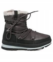 Big Star Női bokacsizma szürke, bélelt, cipzáros 37-es (206312980)