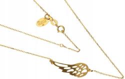 Lovrin Ezüstözött, 925-ös ezüst nyaklánc szárnnyal, 1, 75g tökéletes ajándék, divatos (Lovrin 53392)